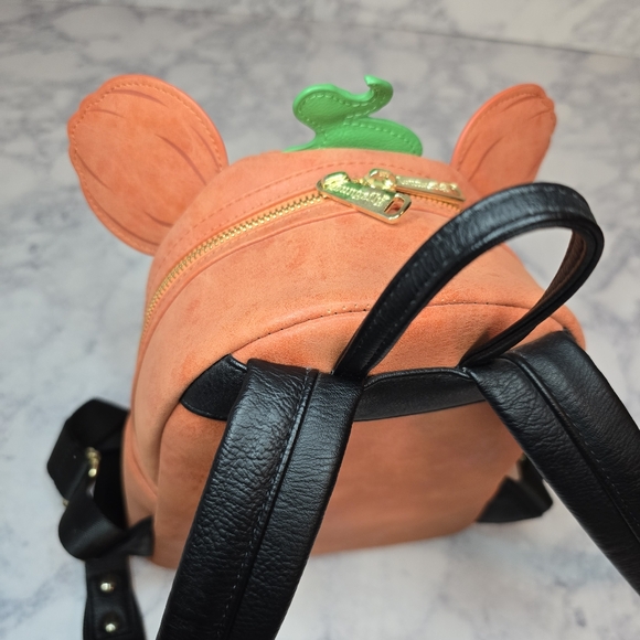 Disney Parks Loungefly Pumpkin Mickey Mini Backpack - Picture 6 of 12